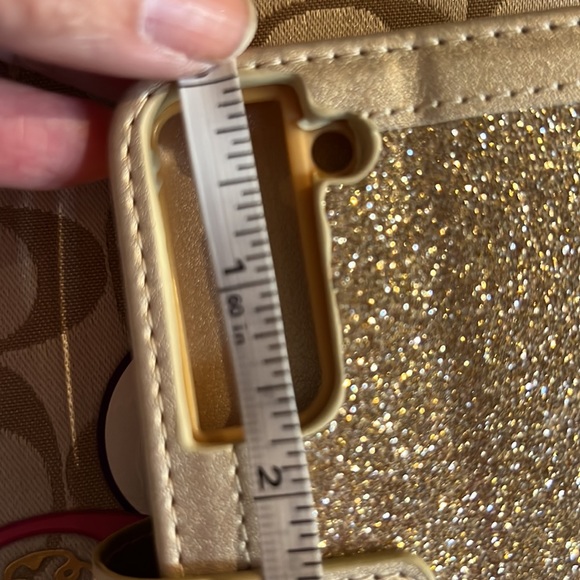 𝐆𝐎𝐋𝐃 𝐆𝐋𝐈𝐓𝐓𝐄𝐑𝐘 𝐏𝐇𝐎𝐍𝐄 𝐂𝐀𝐒𝐄 𝐂𝐀𝐑𝐃 𝐇𝐎𝐋𝐃𝐄𝐑 - Picture 10 of 11